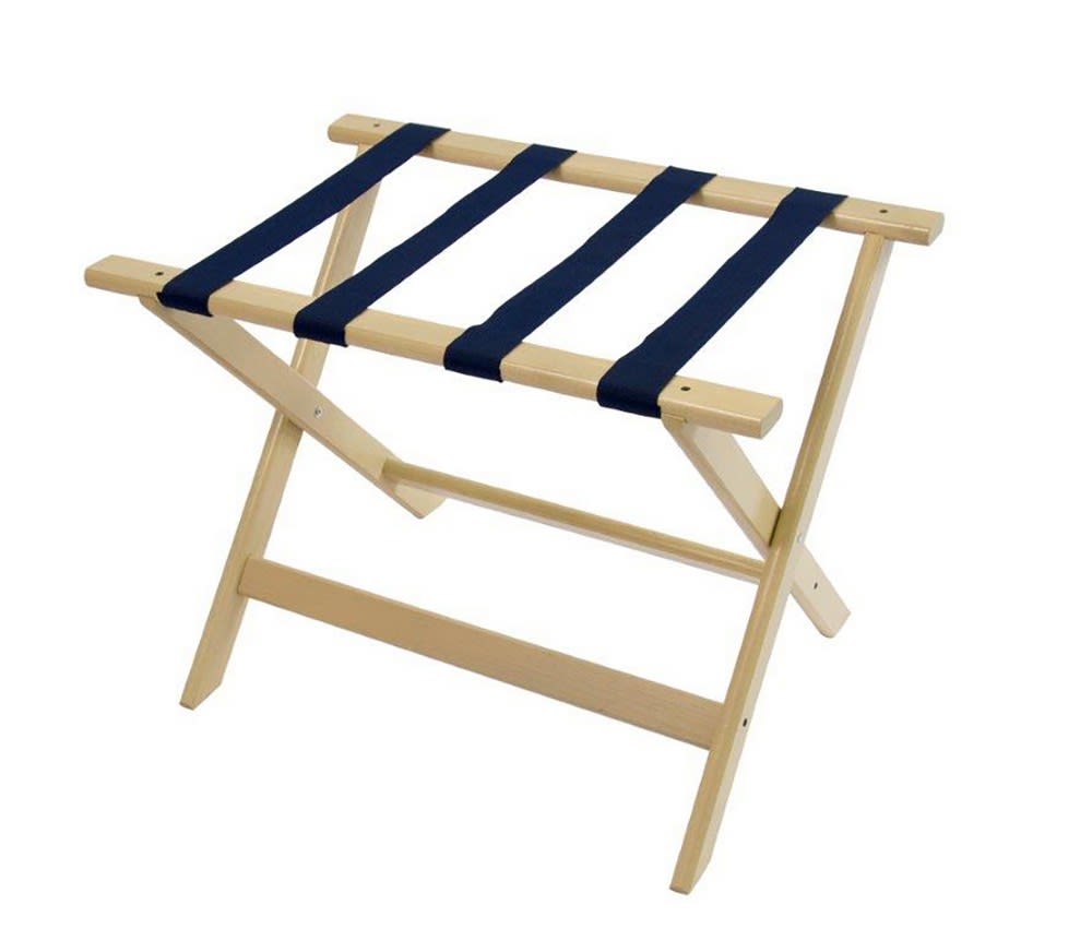 トーソーのＦＮ552 GuestSupply US | Deluxe Series Wood Luggage Rack, White Wash with